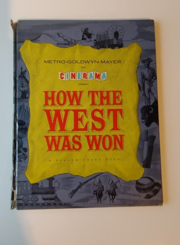 Cinerama How the West was Won movie book 1960s Fonda Peck John Wayne more
