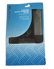 Blade For Men Premium Beard Trimming Guide 4” Stainless Steel Stocking Stuffers