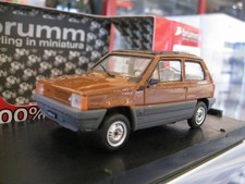 Italian pur d Brumm 1/43 FIAT Panda 45 tetto apribile chiuso 1981 Brown R440-05