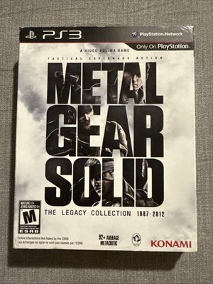 Metal Gear Solid the Legacy Collection Complete CIB for PS3 PlayStation 3