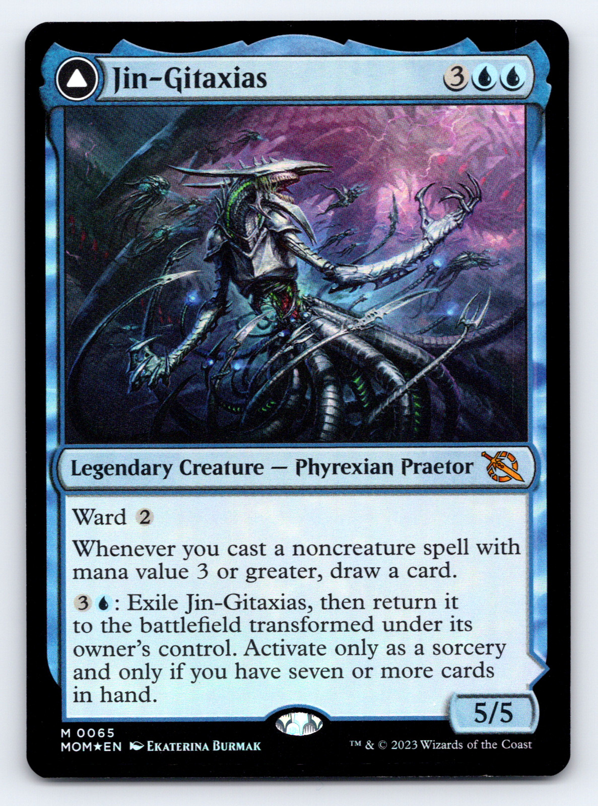  Jin-Gitaxias FOIL - March of the Machine - MTG