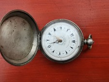 vintage antigue historically silver Ottoman pocket watch