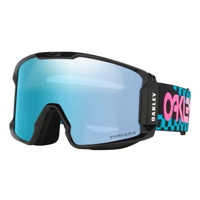 Oakley Line Miner L Goggle 2026-Chex Black w/ Prizm Sapphire Iridium