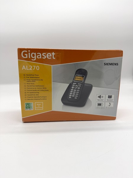 Teléfono inalámbrico - Gigaset Siemens AL270 Manos Libres Pantalla Iluminada
