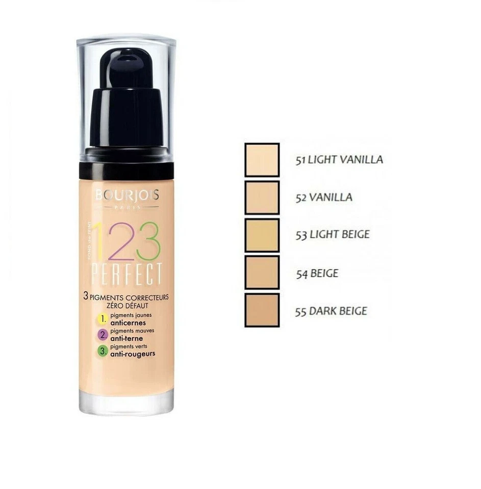 Bourjois 123 Perfect Foundation (Choose Shade)