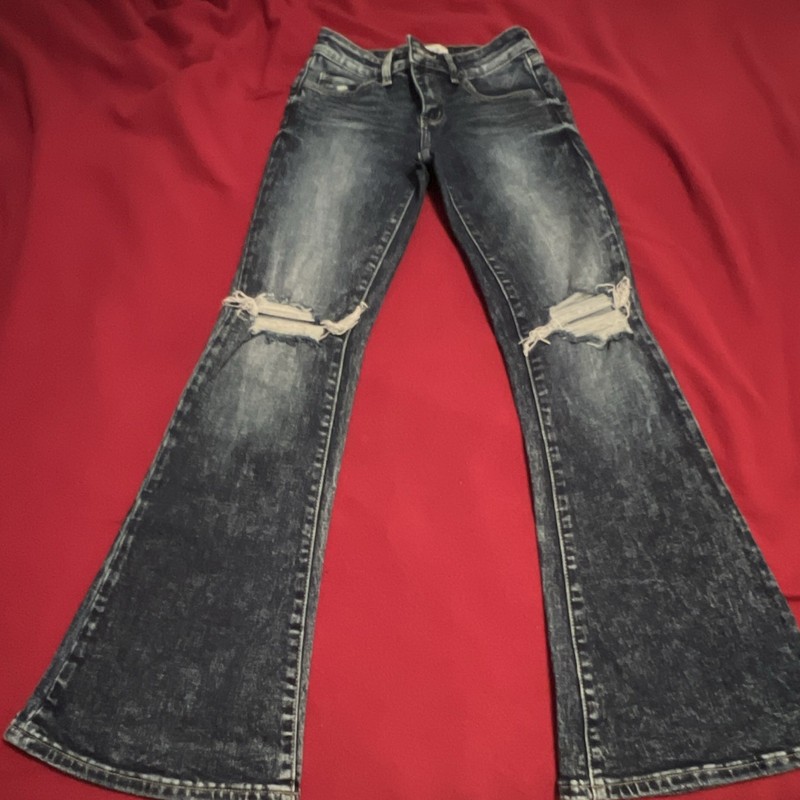 BKE Girls Youth Size Blue Bootcut Style Jeans