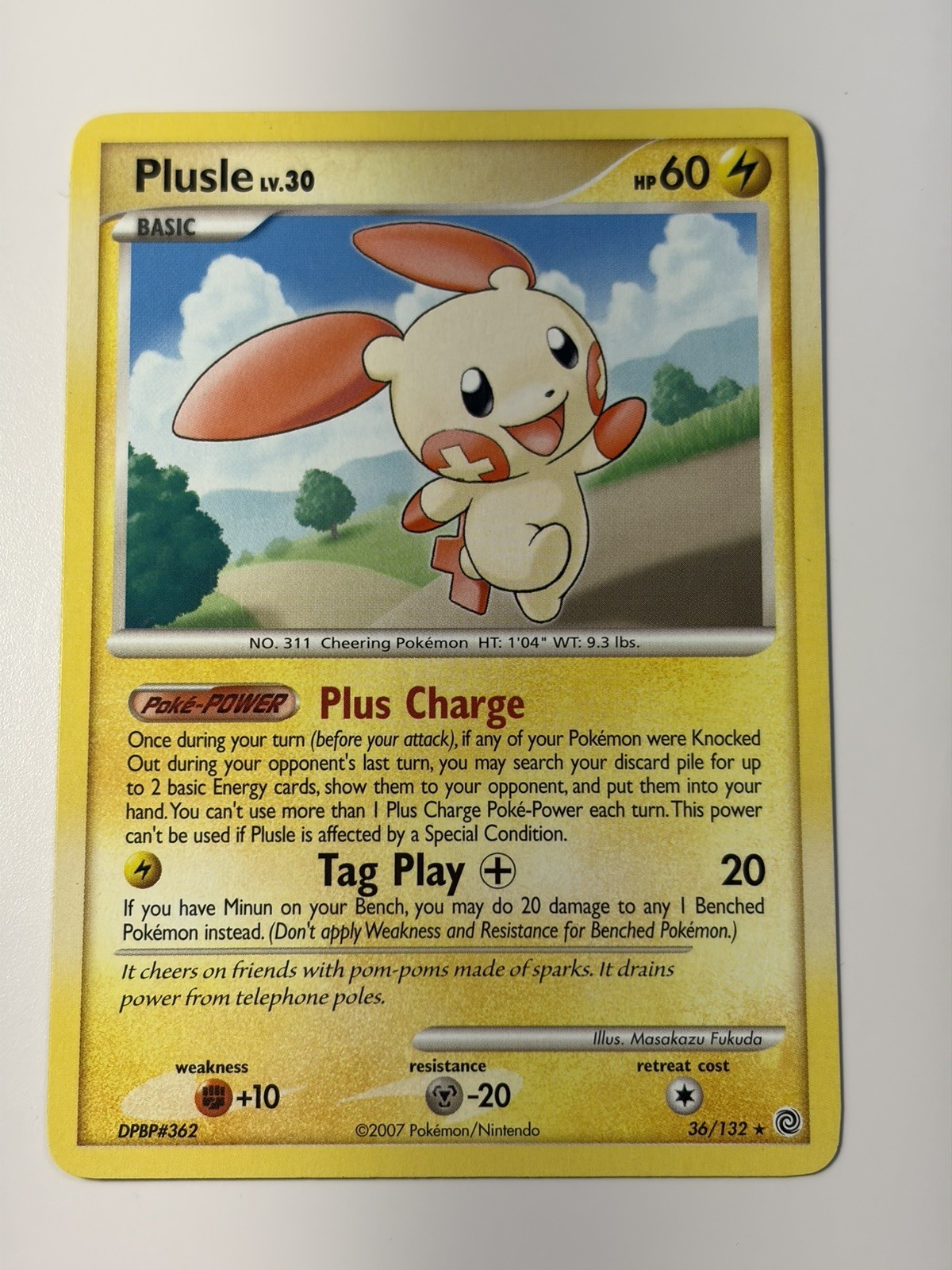 Plusle 36/132 Secret Wonders Regular