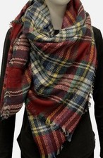 Unbranded plaid scarf - soft and cozy 86  X 43  