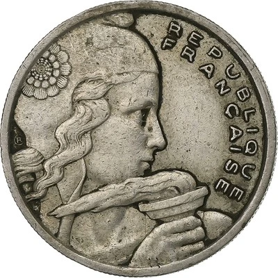 France, 100 Francs, Cochet, 1955, Cupro-nickel, TB+, KM:919.1 - Photo 1/2