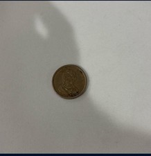 Golden Coin $1 (1841 William Henry Harrison) Good condition