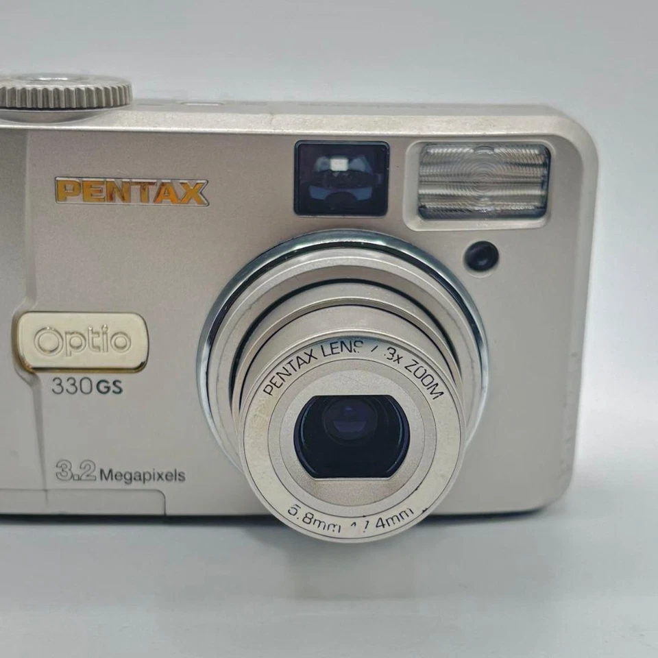PENTAX OPTIO 330GS Digital Camera AA Battery Powered Operation Confirmed - Image 2 of 4