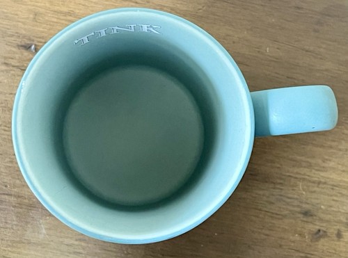 Tink Mug Disney Parks Tinkerbell Coffee Cup Green Teal Stoneware 5 Poses 12oz - Picture 7 of 19