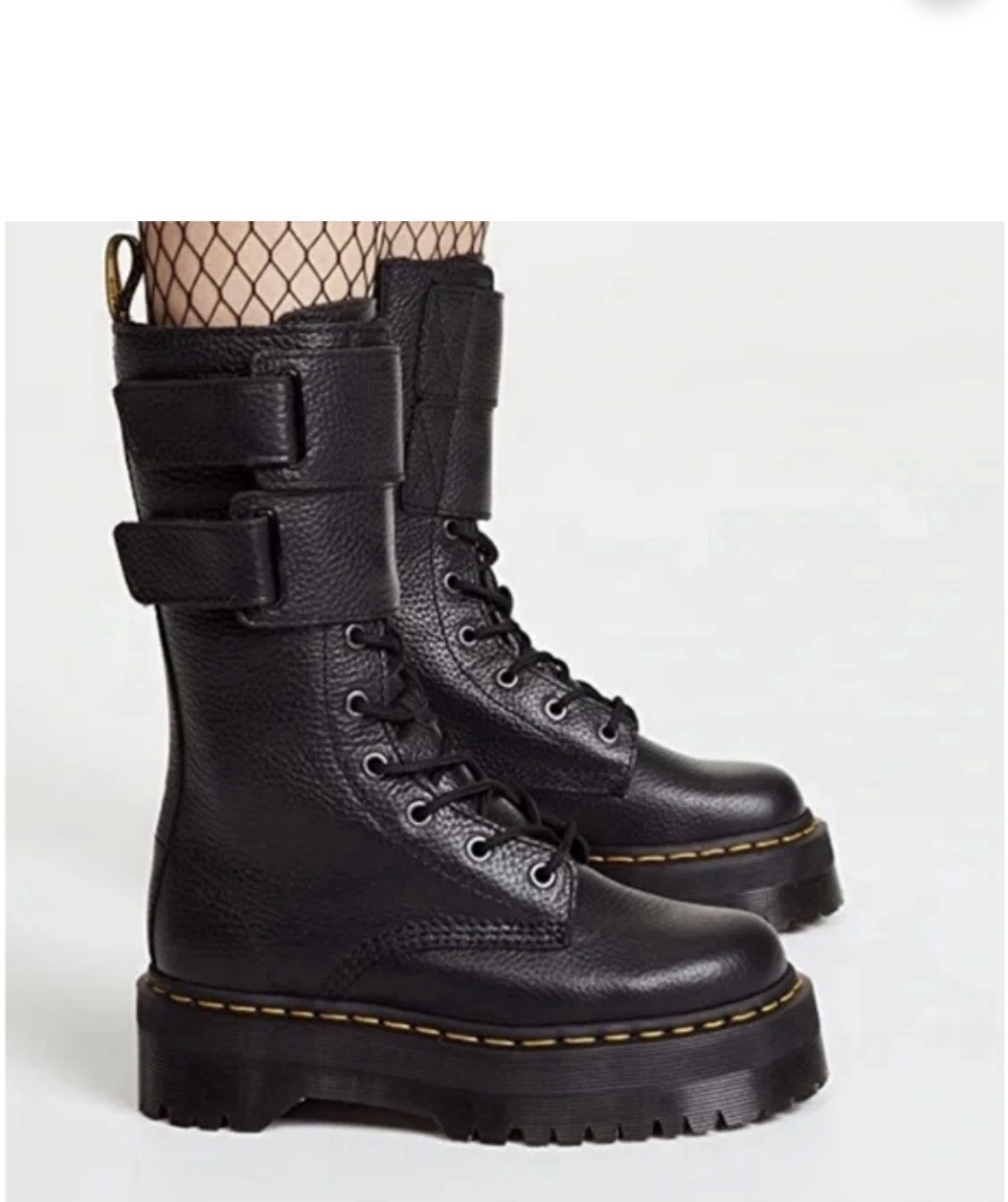 Rare Dr. Martens JAGGER double sole quad platform boots Women’s 9