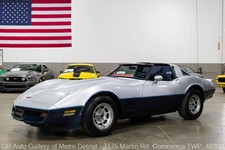1981 Silver and Blue Chevrolet Corvette   | C3 Corvette Photo 1