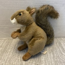 Hansa Plush Stuffed Animal 7  Red Squirrel 3395 With Tags From 1999
