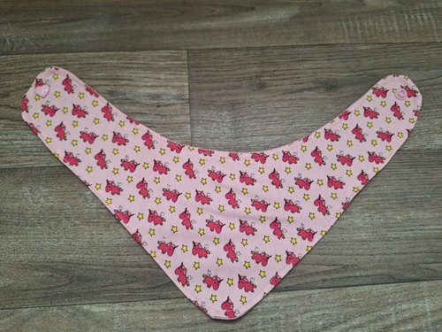 Kleines buntes Halstuch / Spucktuch aus Baumwollstoff " handarbeit