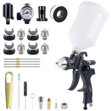 Yuzes Hvlp Spray Gun Kit With 4 Nozzles 1.41.72.02.5mm - Professional Auto...