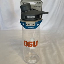 OSU Clear Camelbak Chute Leak Proof 25 Oz Water Bottle