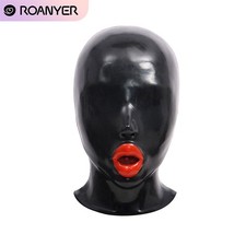 Roanyer Silicone The Inflatable Doll Hole Fetish Mask for Halloween Party Cos