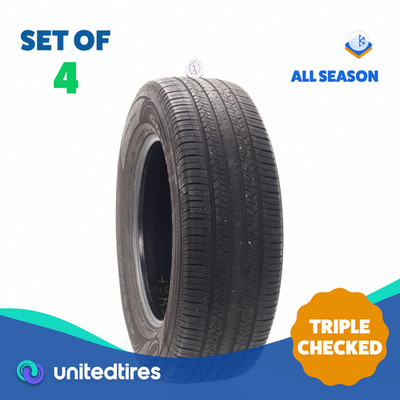 Set of (4) Used 255/65R18 Goodyear Assurance CS Fuel Max 111T - 6-7/32