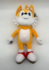 Build a Bear Sonic The Hedgehog Tails Prestuffed Plush NWT