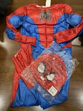 Disney Marvel Spider-Man Halloween Costume With Mask Medium NWT