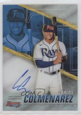 2021 Bowman's Best of Refractor Carlos Colmenarez #B21-CC Auto 3mx