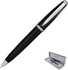 USA Aldo Domani Ballpoint Pen Black - Luxury Pen for Men & Women, Office, Bus...