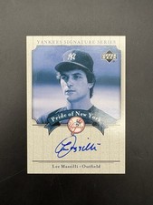 2003 Upper Deck Yankees Signature Series Lee Mazzilli #PN-LM