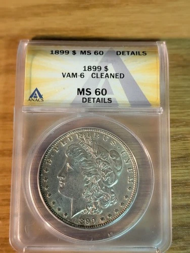Morgan Silver Dollar 1899-P MS-60