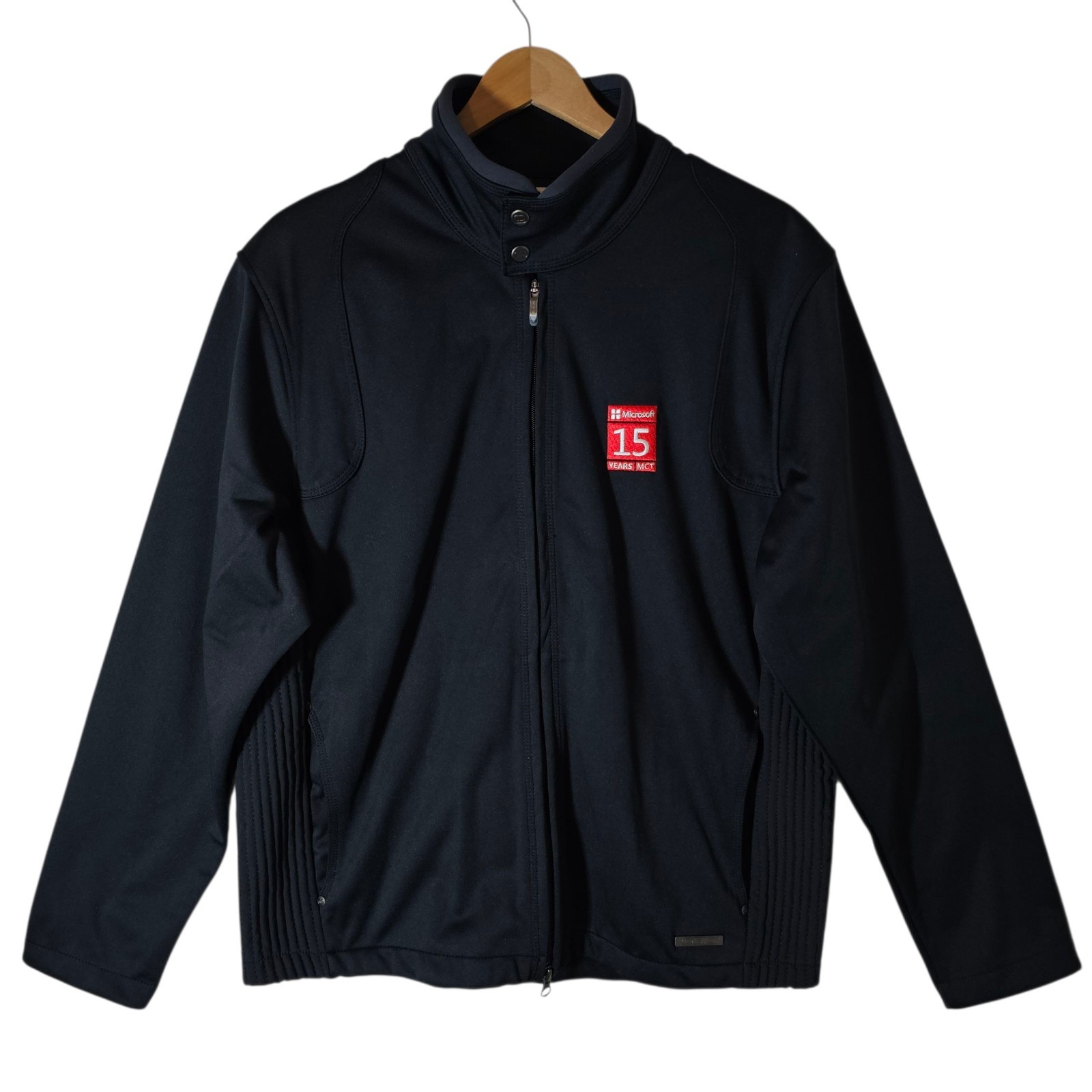 Windows Microsoft Certified Trainer Black Zip Up … - image 1