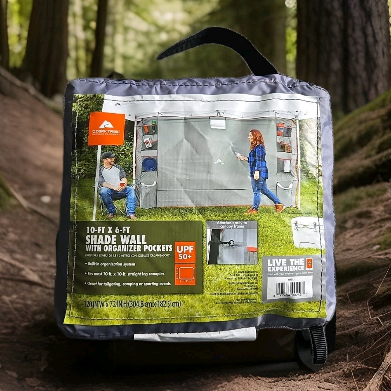 Organizer Pockets Camping Grey
