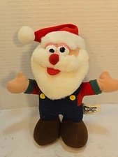 Vtg Standing SANTA CLAUS-Great American Fun Corp-White Beard-Goofy Eyes-8"-Rare