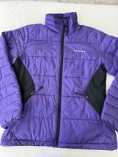 Columbia Women  s Lightweight Puffer Jacket Purple Size Medium LJ1