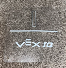 Vex IQ Robotics robot Clear Sheets for rectangle base 2023-2024 game component