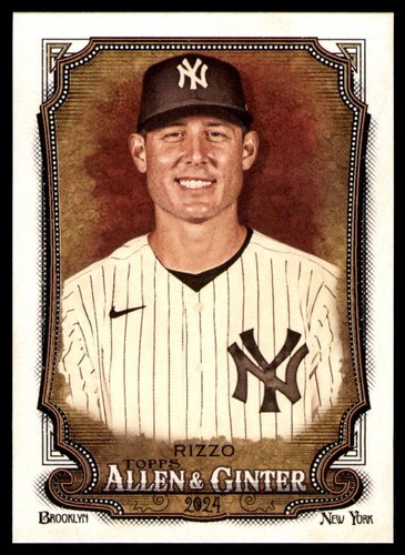 2024 Topps Allen & Ginter #138 Anthony Rizzo | Baseball Card