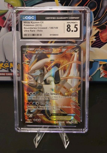 White Kyurem-EX graded CGC 8.5 for sale on eBay