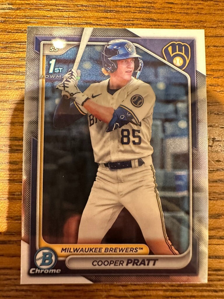 2024 Bowman - Chrome Prospects #BCP-137 Cooper Pratt (RC)