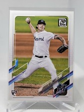 2021 Topps Update Jordan Holloway Rookie Card #US82 Miami Marlins B6C