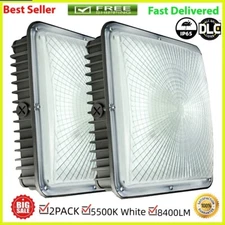 LED Canopy Parking Garage Light Gas Station 70W 5500K ETL Premium Ceiling Lights