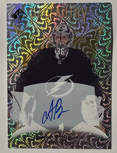 2021-22 UD SP Authentic ANDREI VASILEVSKIY Pageantry AUTO SSP 1:1,987 Packs #P-4