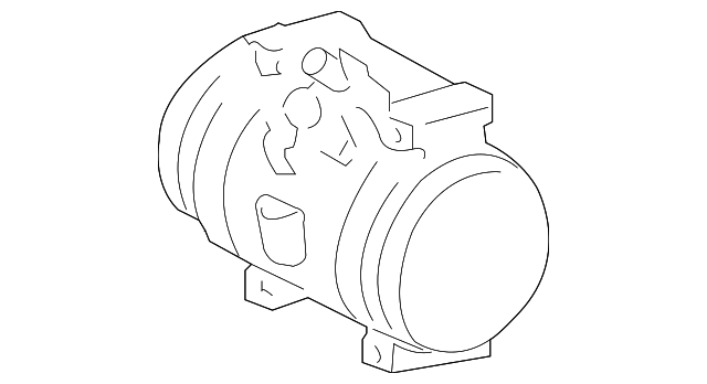 Toyota 883200806084 Genuine OEM Factory Original Compressor for  