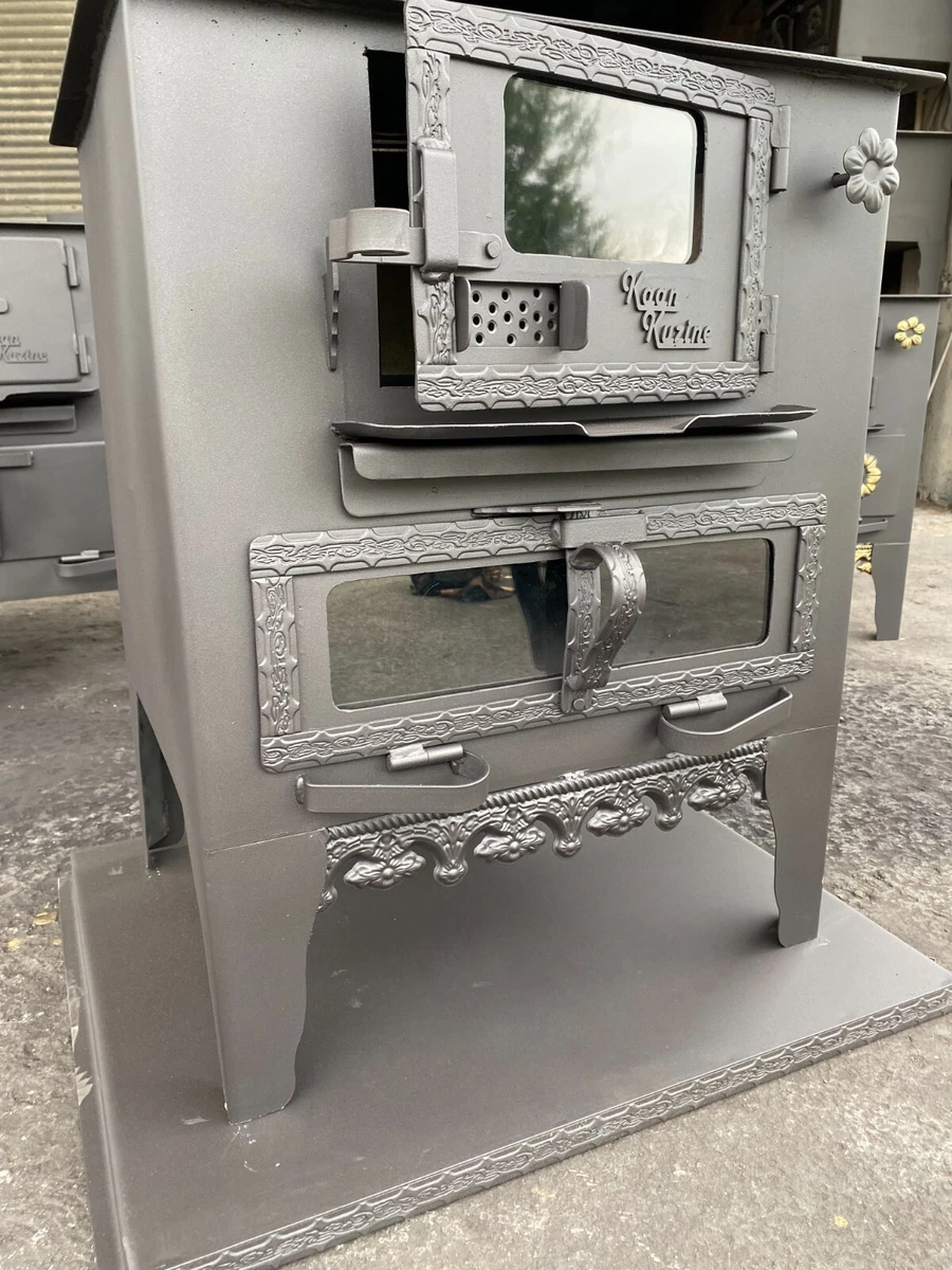 Wood Stove with Fireplace, Cooking Stove, Bread Baking Oven, Outdoor Coal  Stove | eBay