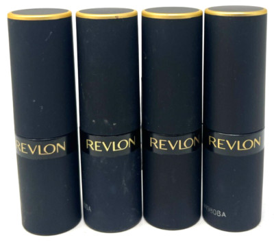 (4) Revlon Super Lustrous Lipstick New In Packaging Matte 026 - Getting Serious