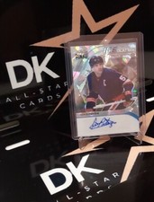 DENIS POTVIN 2024 LEAF METAL HOCKEY LEGENDS light blue AUTO 1/1 ICEOLATED