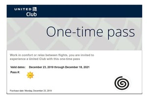 united airlines one pass