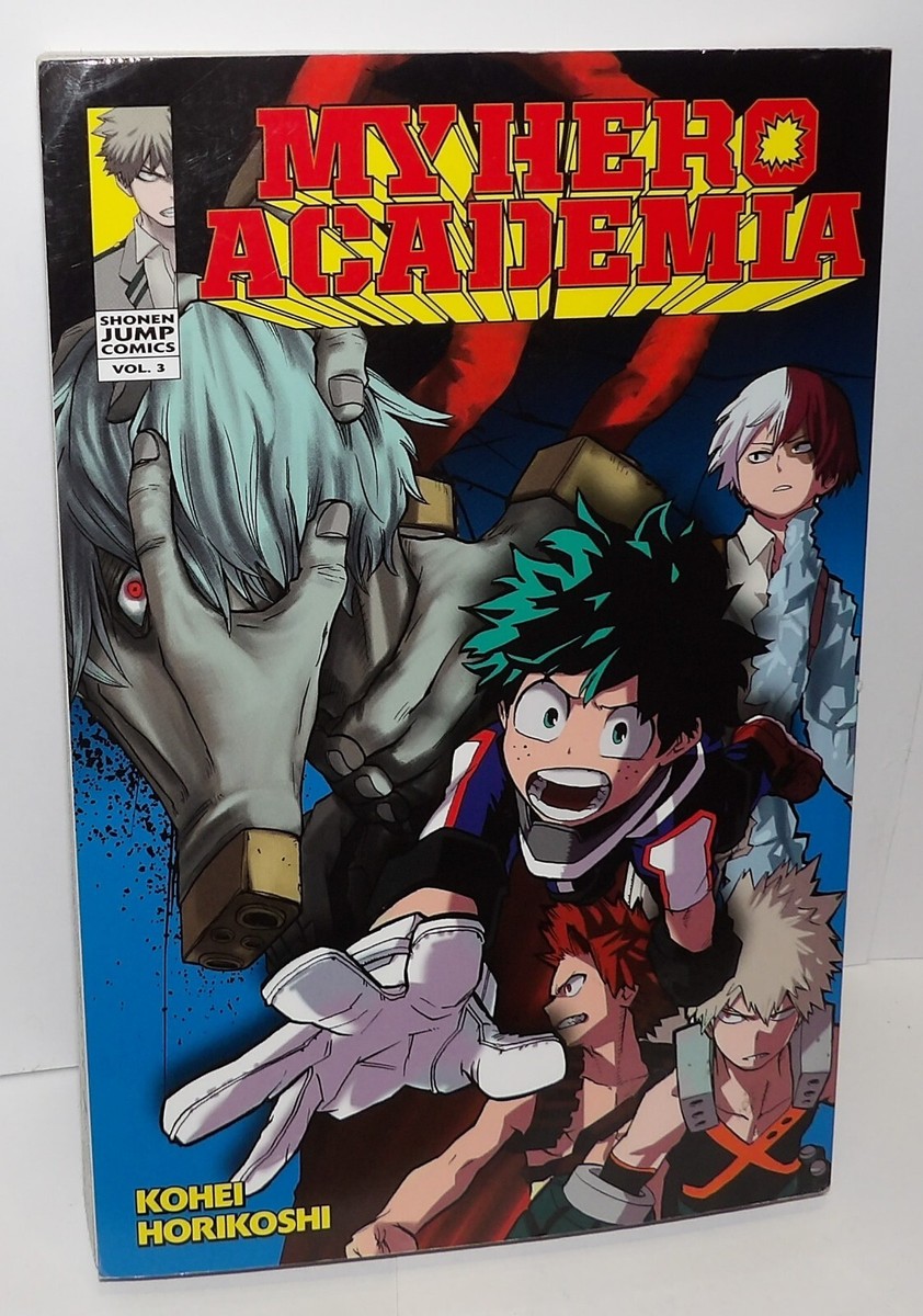 My Hero Academia Shonen Jump Comics Vol. 3 English Version Manga