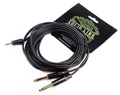 Monkey Banana Solid Link Kabel 2x6.3 mono/3.5 ster NEW