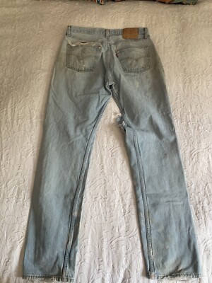 ジョーンズサーフ×LEVIS デニム Vintage Levis 501 Jeans Distressed Trashed 32x33 Surf Skate
