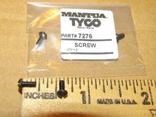 2 OF # 7276 SCREWS BY MANTUA TYCO MANTUA CLASSICS FACTORY ORIGINAL NEW HO SCALE